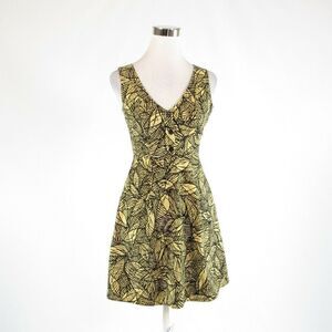 Light yellow WESTON WEAR A-line dress 0